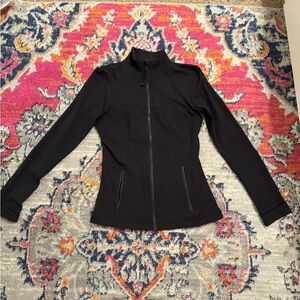 Lulu define jacket size 6 black